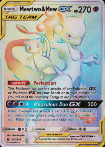 Mew & Mewtwo